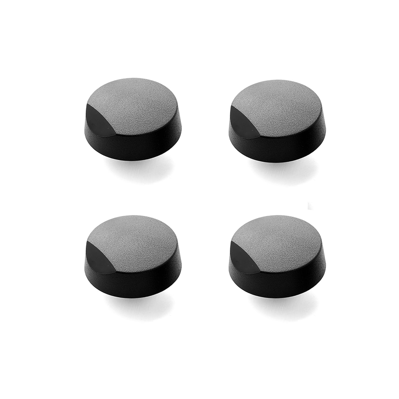 Photo 1 of Anniparts Dacor Cooktop Knobs, 4 Pcs Black Plastic Modern Matte Knobs, 1.94 x 1.19 inches, Replacement for Dacor 82977, 82974, SGM304, SGM365, SGM466 and More