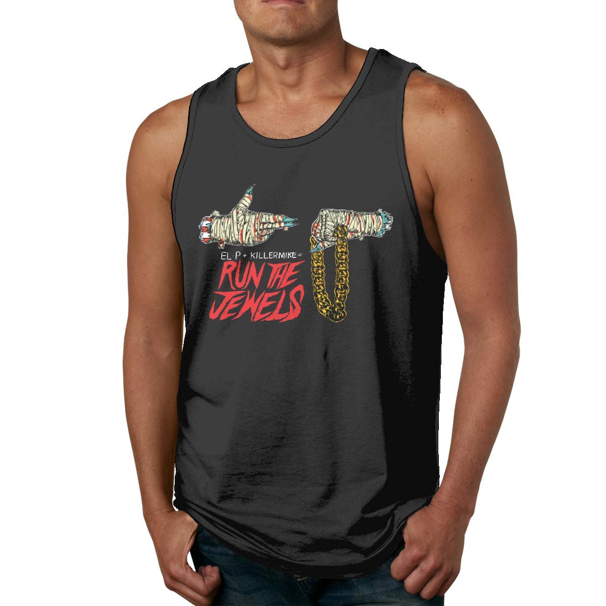Macwe S Run The Jewels El P Killer Mike Workout Sleeveless Tank Top Running T Shirts