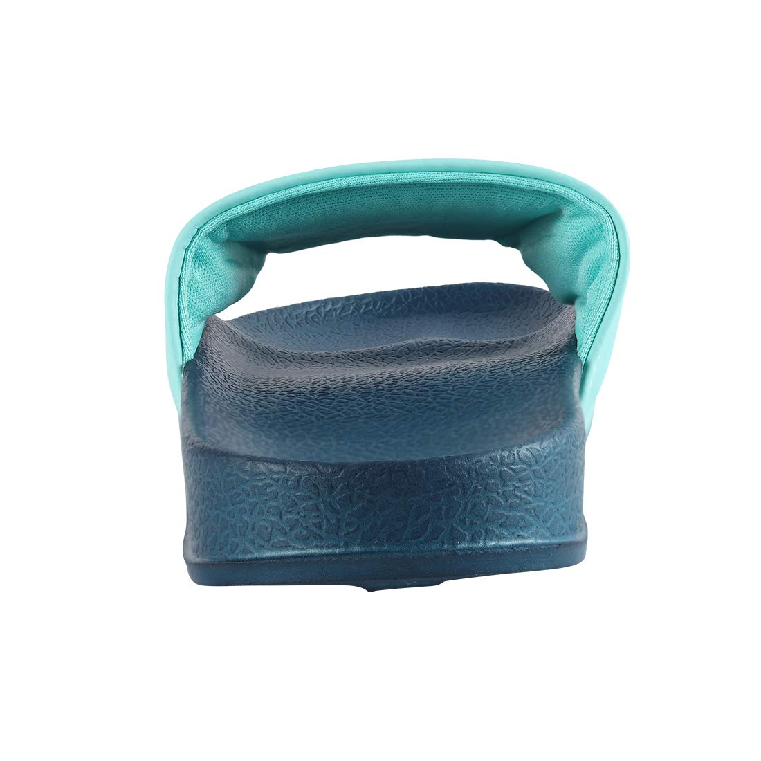 ZooYi Boys Girls Cartoon Bathroom Slide Slippers Kids Indoor Outdoor Soft Sandals Water Flip Flop Shoes (13.5 Little Kid, Mint)