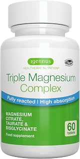 Igennus Superior Magnesium Complex 262mg - Glycinate, Citrate & Taurate