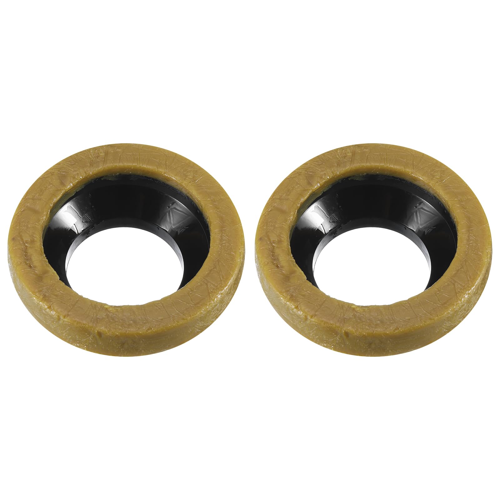 uxcell Toilet Wax Ring, 2 Pack Toilet Bowl Wax Ring Gasket Fits 3-inch Waste Line