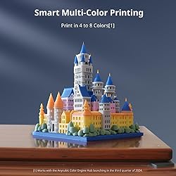 Anycubic 3D Printer Kobra 3 Combo, Multi Color 3D