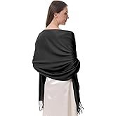 lifwimner Pashmina Shawls Wraps for Evening Dress Women's Warm Scarf Bridesmaid Wedding Bridal Gifts Large Winter Scarves