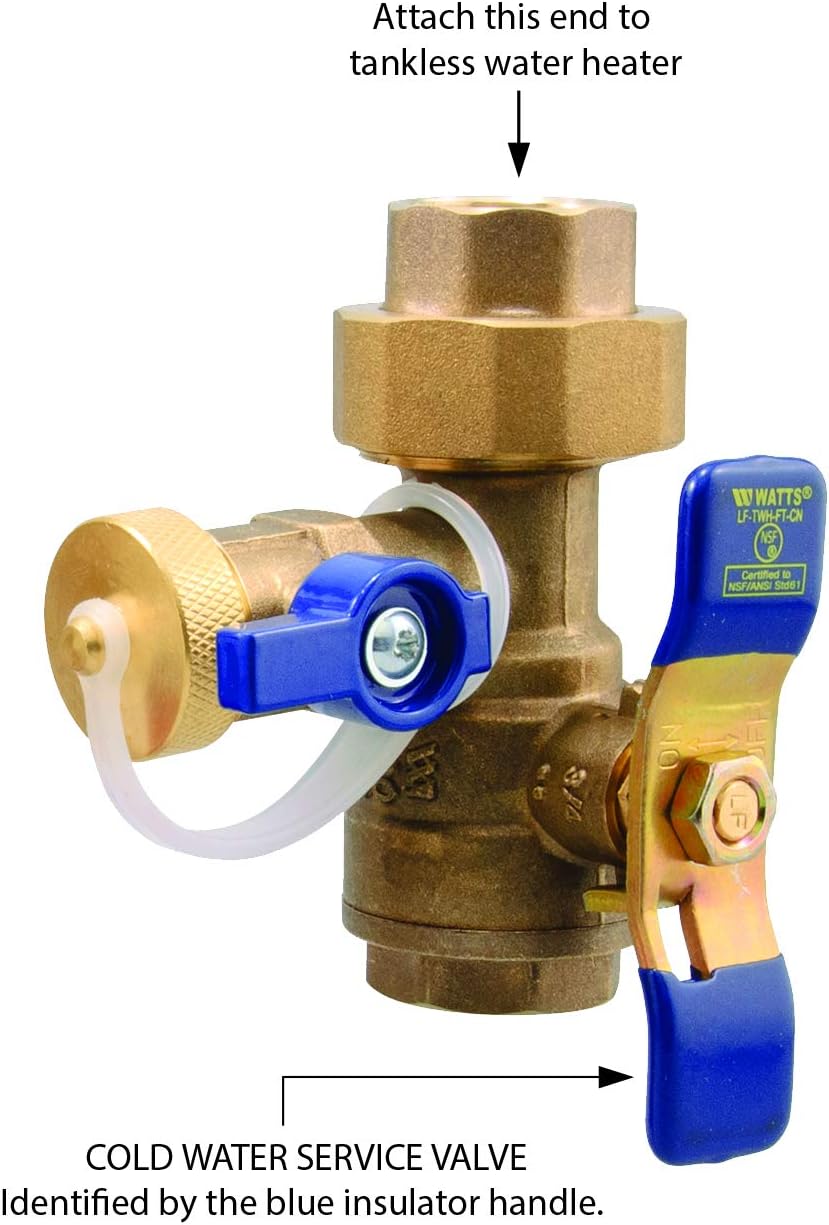 Watts Tankless Water Heater Service Valve Kit B0046ECKS6 Watts Tankless Water Heater Service Valve Kit B0046ECKS6