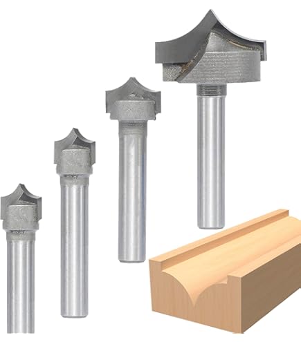Amana Tool 56123 Carbide Tipped Point Cutting Roundover