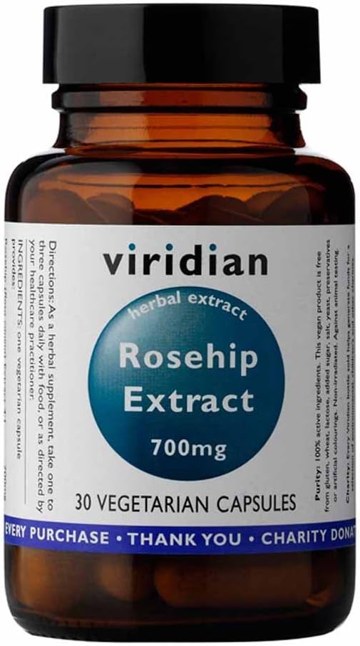 Rosehip Extract 700mg - 30 Vegetarian Capsules