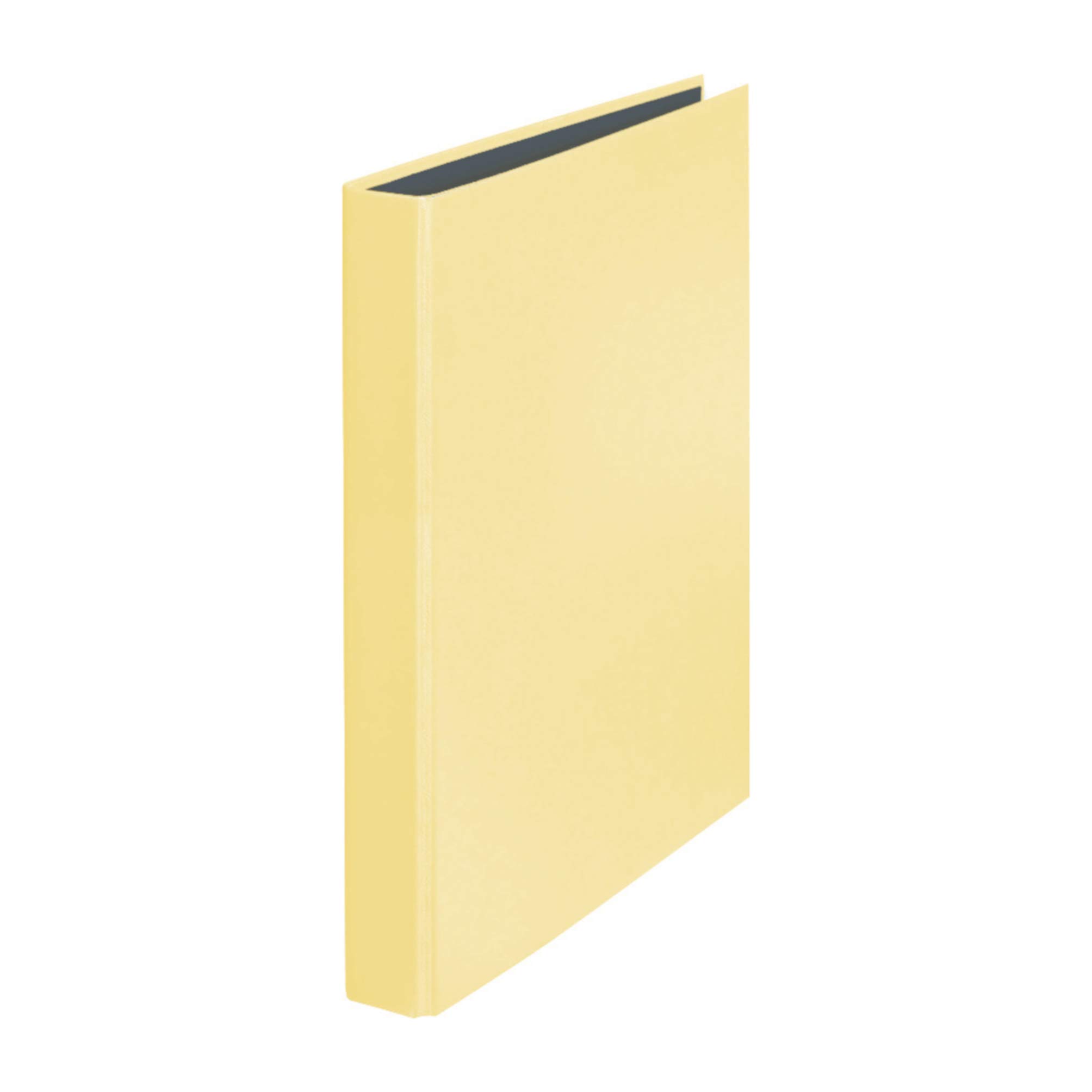 Original Falken PastelColor ring binder. Made in Germany. 2-D ring mechanism DIN A4 filling height 25 mm vanilla yellow calendar organiser ring binder stapler plastic file ideal for office and school