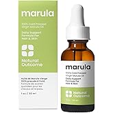 natural outcome Marula Oil 100% Pure Cold-Pressed Moisturizer for Face, Hair & Body - Lightweight Anti-Aging & Hydrating Facial Oil, 1 oz