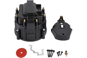 Ignition Distributor Cap Rotor Kit Large, Replacement Distributor Cap Tune Up Kit, ABS Ignition Distributor Cap Rotor Replace