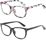 COOLOO Blue Light Blocking Glasses Anti Glare TR90 Frames Lightweight