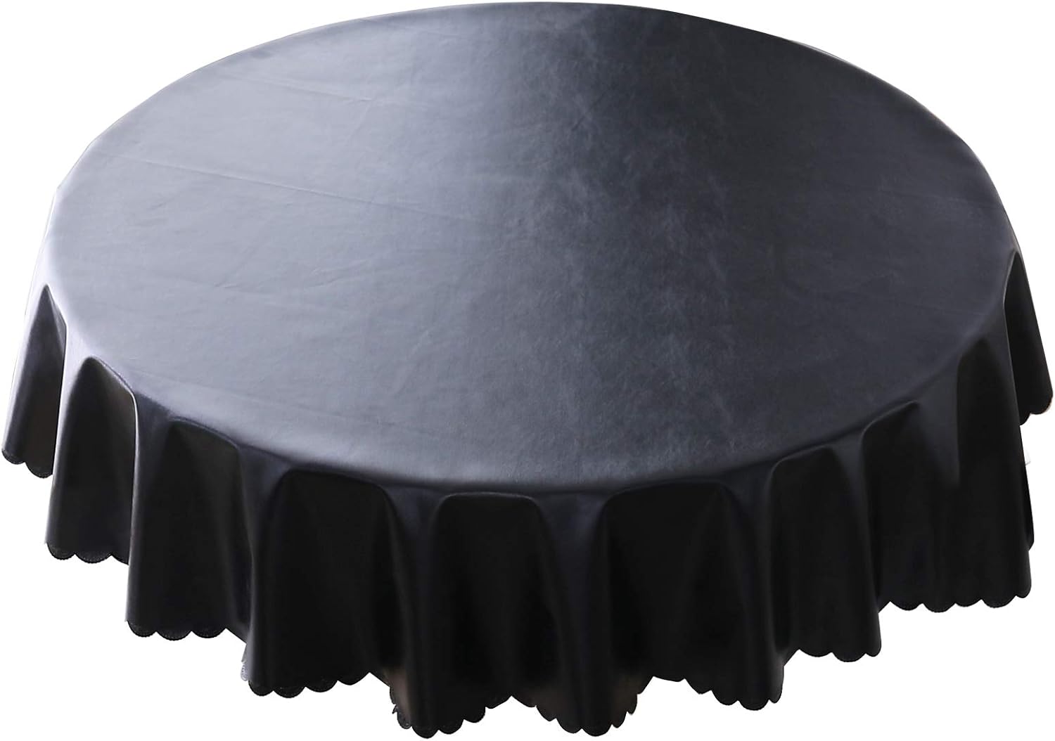 homing Thick Waterproof Vinyl Tablecloth 60 Inch Round Heavy Duty Washable Durable