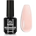 Beetles Builder Gel for Nails 7 in 1 Cover Nude Translucent Builder Strengthener Gel for Nail Extension, Need Base Coat