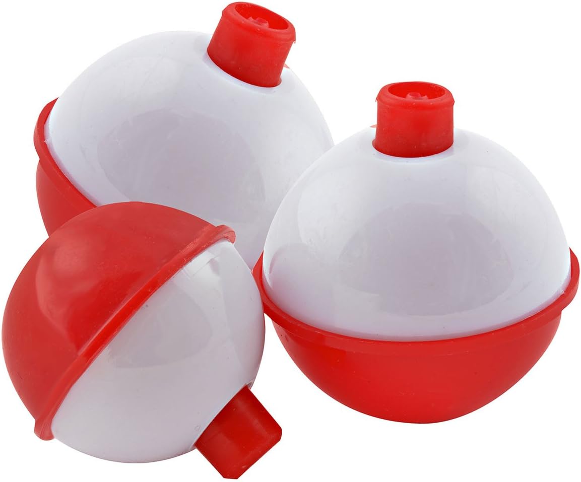 Ready 2 Fish R2FR-F5 Red/White 1.25" Plastic Fishing Floats