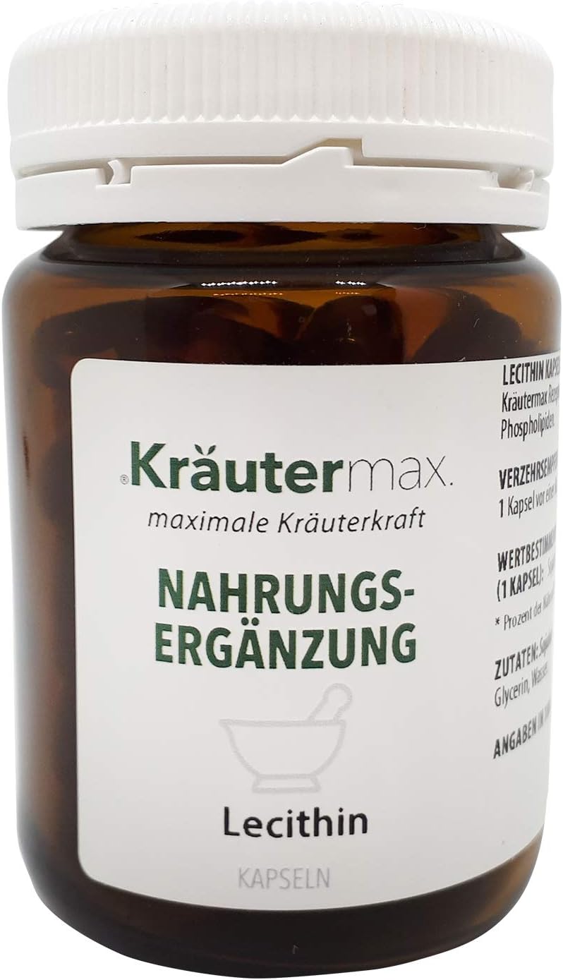 Lecithin 1200 mg Kapseln 1 x 40 Stück Hochdosiert Amazon.de Drogerie