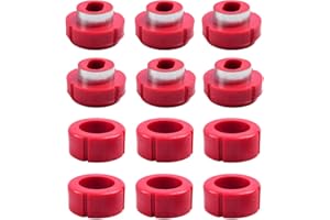 AUTOPTZXD 7-108 Body Mount Bushing Kit for Chevy C10/ C20/ K10/ K20/ K30 81-87, for GMC C1500/ C2500/ K1500/ K2500 Polyurethane Body Cab Mounts 12PCS