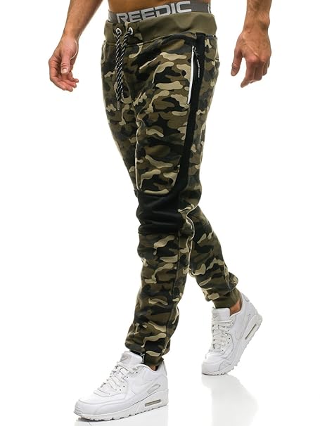 BOLF Herren Sporthose Joggerhose Jogger Trainingshose Camo 6F6