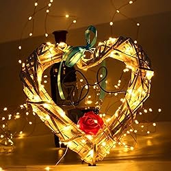 Homemory 4 Pack 20 Ft 60 LED Fairy Lights Battery
