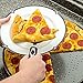 Pizza Cutter / Slicer & Pie Server Tool Kit by B of J, Professional Pizza-Server Spatula with 1mm Rust-free Thick Stainless Steel Blade Slice Deep Toppings & Crunchy Dish Pizzas.