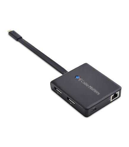 BolAAzuL USB C To DisplayPort Adapter - 3-in-1 Hub With 8K 60Hz And 100W PD Charging