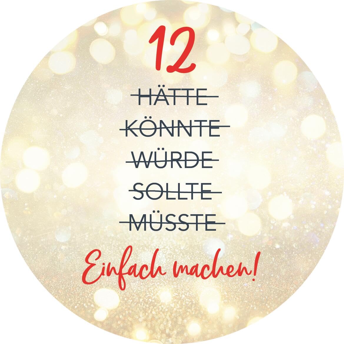 Adventskalender in der Dose. Fit im Advent: 24 Übungen für jeden Tag | Adventskalender in der Dose mit 24 Karten und Fitnessübungen