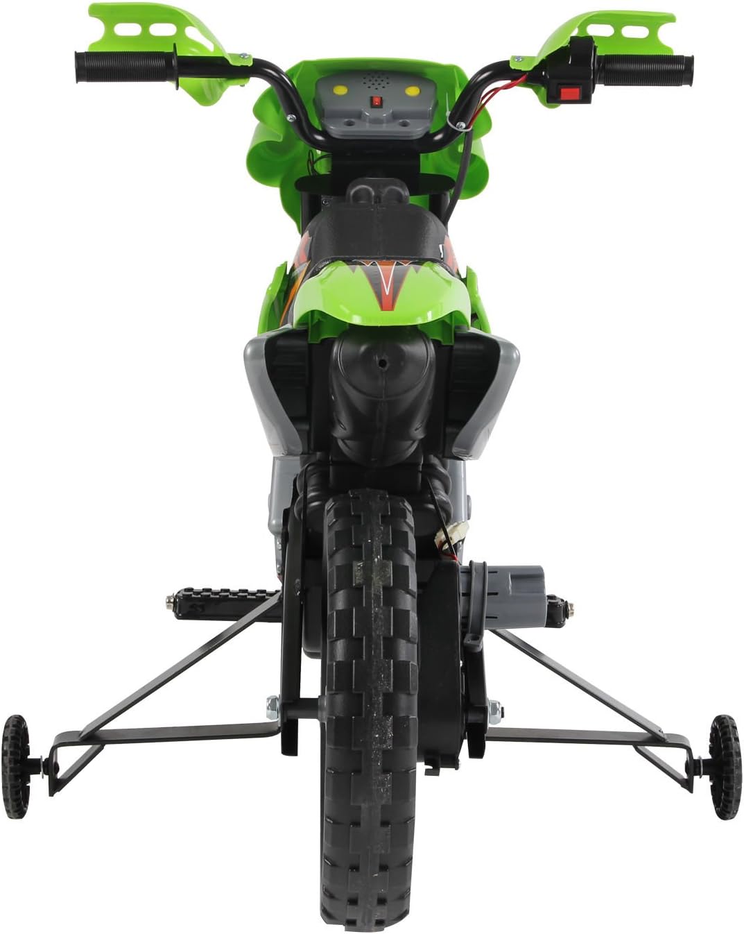 HOMCOM 6V Kids Child Electric Motorbike Ride on Motorcycle Scooter Children Toy Gift for 3-6 Years (Green) - Image 5
