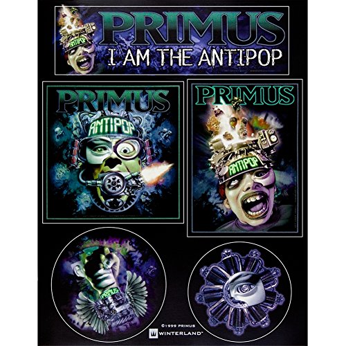Primus - Antipop - Set Of 5 Decals