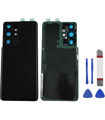 Galaxy S21 Ultra 5G 256GB 黒 本体　背面割れリペア品 Amazon.com: S21 Ultra Back Glass Replacement Galaxy S21 Ultra Rear