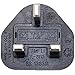 SF Cable, 3 Prong Plug Adaptor. USA NEMA 5-15R Receptacle to Fused UK BS1363 3 Prong Plug YL-6015/YL-6115