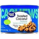 Amazon Brand Wickedly Prime Roasted Cashews Coconut Toffee Snack Pack 1 5 Ounce Pack Of 15 Amazon Com Grocery Gourmet Food