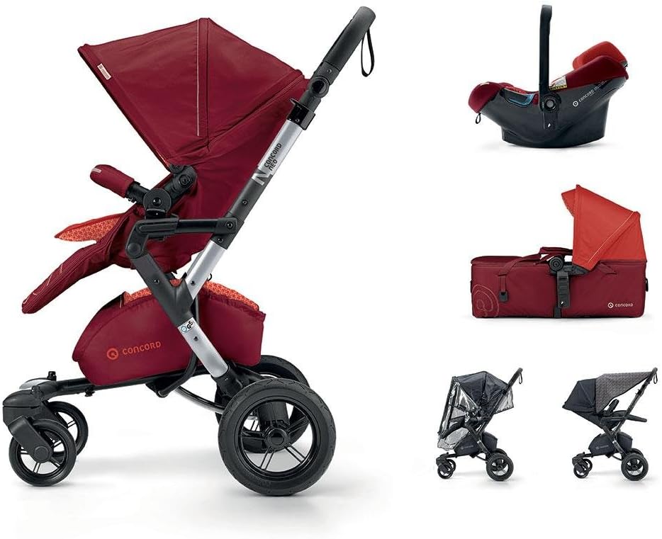 Concord Walk Car Trio Neo Mobility Set Red