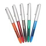 SIPLIV Set of 5 Jinhao 51A Stainless Steel Cap
