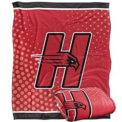 University of Hartford Blanket, 60"x80" Logo Dots