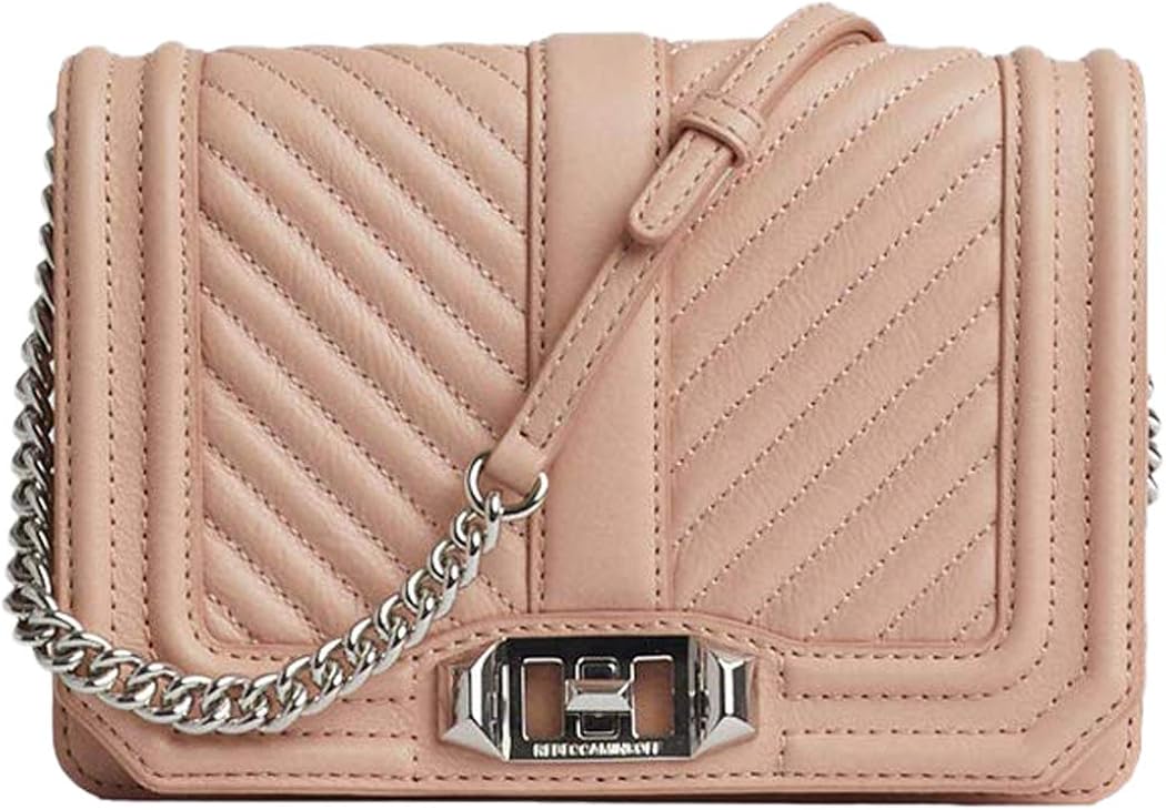Rebecca Minkoff Chevron Quilted Small Love Crossbody WaooMart