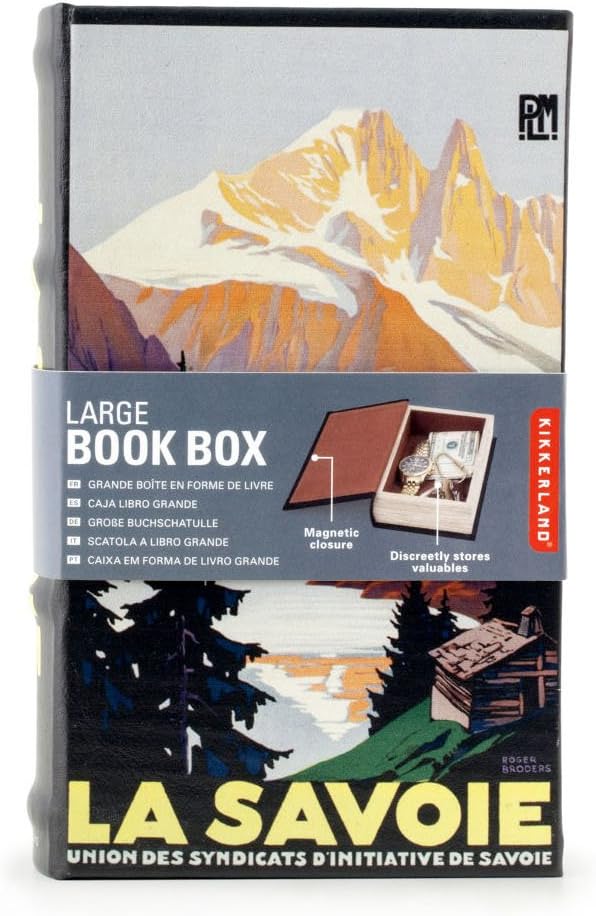Kikkerland OR83 La Savoie - Caja para Libros, tamaño Grande: Amazon.es: Hogar