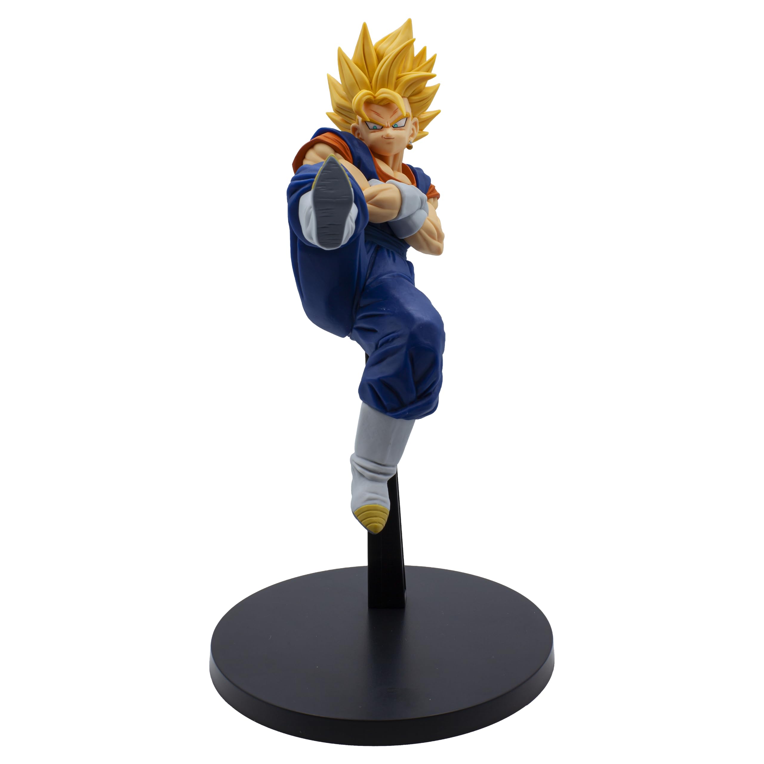 BANPRESTO BP88599P Vegito Action Figure, Super Saiyan, Vs Majin Buuu, Gohan Absorbed, Dragon Ball Z, Match Makers, 11 cm, Multi-Colour