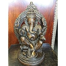 Ganesh Statue Ganesha Sculpture Indian Art Hindu Decor Spiritual Figurine Idol