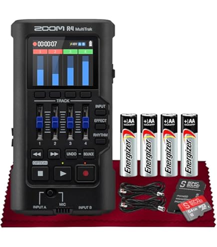 Amazon.com: Zoom R4 Multitrak, 32-Bit Float Recorder, 4-Track