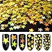 Vincent&July Star Shaped Dazzling 3D Nail Sticker Colorful DIY Nail Art Decoration