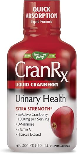 Nature’s Way CranRx Liquid Cranberry 16 fl oz [並行輸入品]