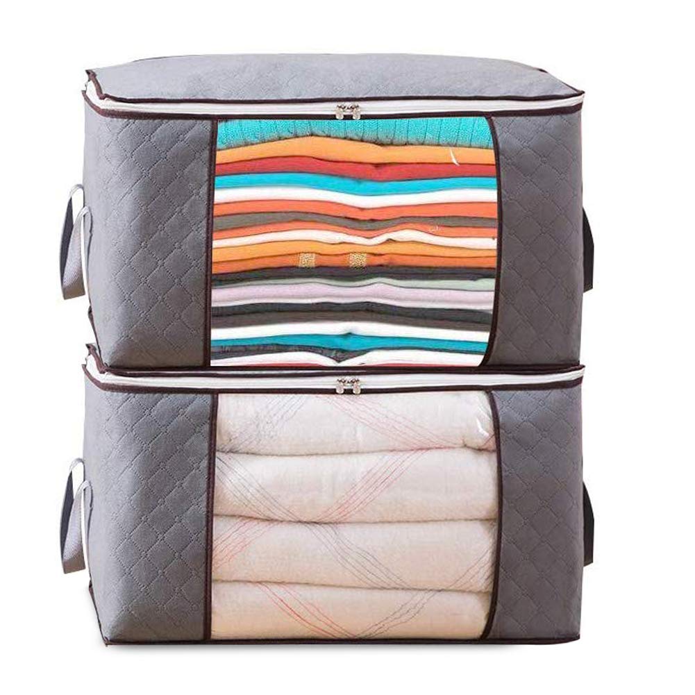 Large Storage Zippered Bag Organizers 1PCS Breathable Foldable Clothing