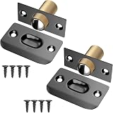 Jiayi Ball Door Catches 2 Pack Stainless Steel Adjustable Closet Door Latches