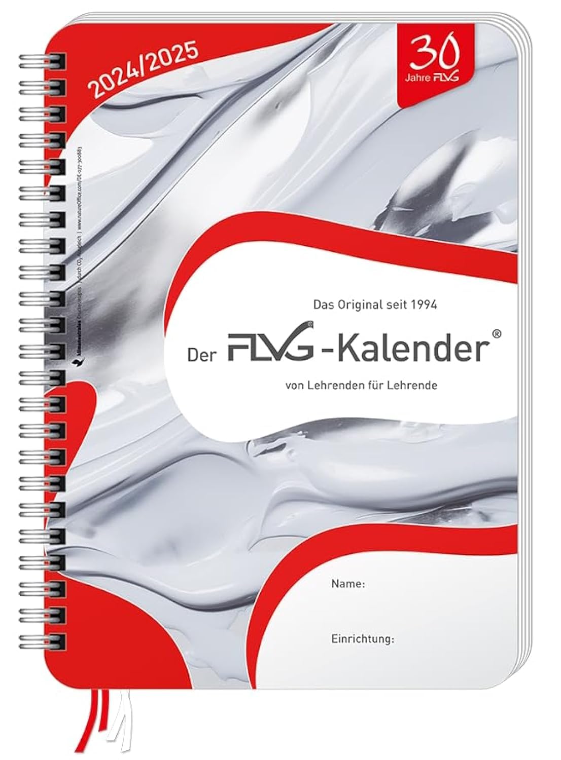 FLVG Teacher's Calendar 2024/2025 A5 for Teachers Compact School Planner, Teacher Planner for Teaching, School and Job