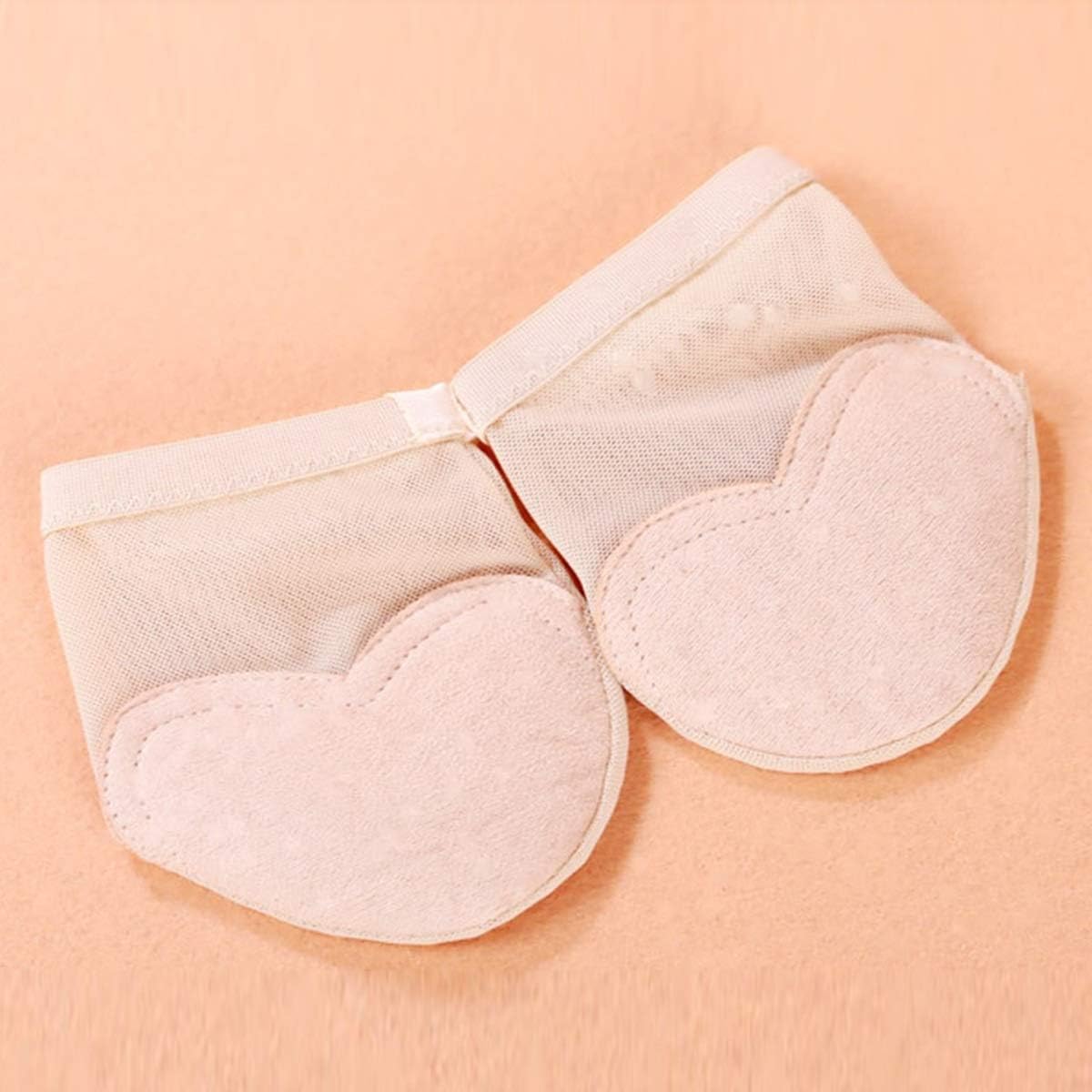 Xingny Ballet Dance Paws Cover Toe Pad Microfiber Belly Arch Support Plantar Brace Dancing Practice Half Shoes Socks Forefoot Protective Sleeve (Size : M) : Garden & Outdoor