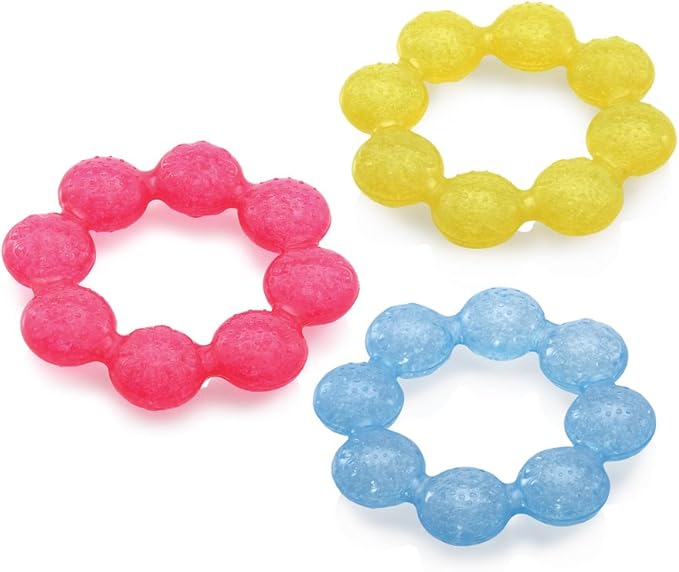 nuby teething ring freezer