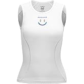 ROCKBROS Cycling Base Layer for Women, Breathable Mesh Sleeveless Cycling Jersey, Quick Dry Slim Bike Shirts