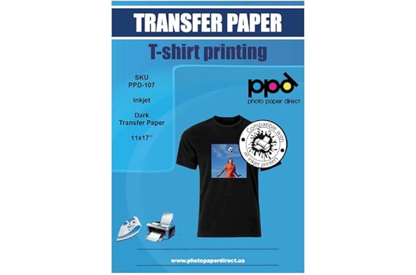 best heat transfer for dark shirts