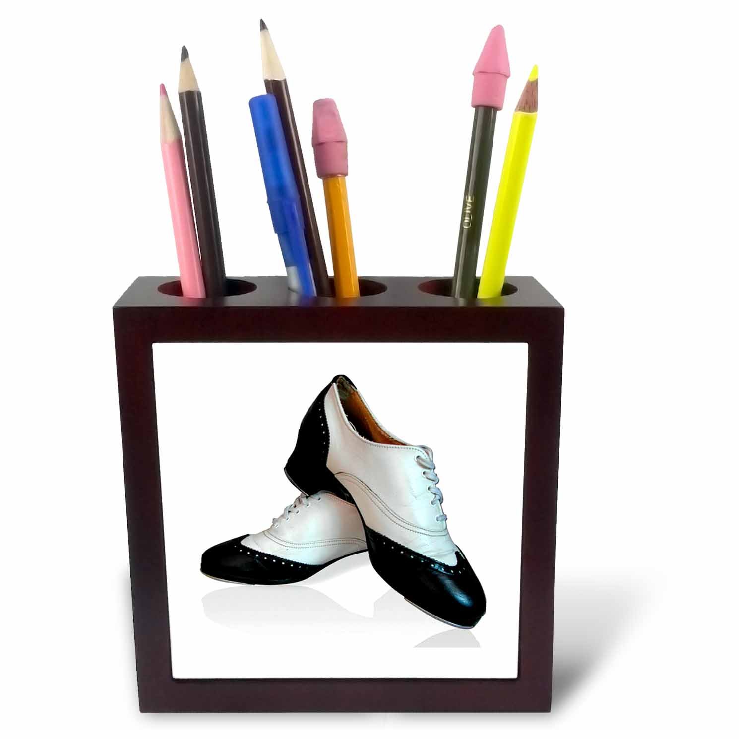 3dRose Tap Shoes-Tile Pen Holder, 5-Inch (Ph_1276_1)