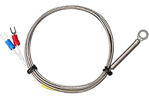 High precision K type metal patch thermal ouple sensor ring fast response thermocouple sensor suitable for 0-600°C range