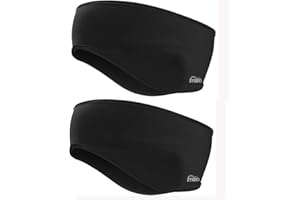 ZYXBBD Fleece Ear Warmer Headband for Women and Men - Double Layered Warm Winter Sports Ear-muff Ear Protection for Running, 