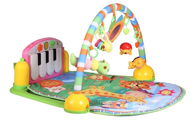 My Milestones Musical Piano Activity Play Gym - Pink